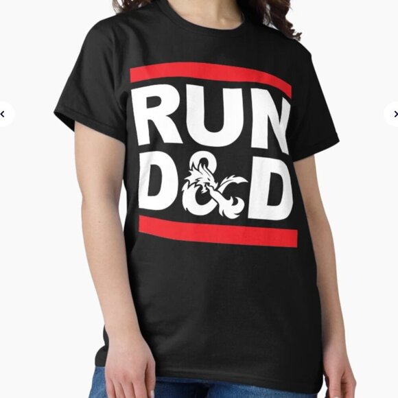 D&D | Bundle of TWO tees | Carpe DM / RUN D&D dungeons dragons shirts XL - Picture 3 of 14